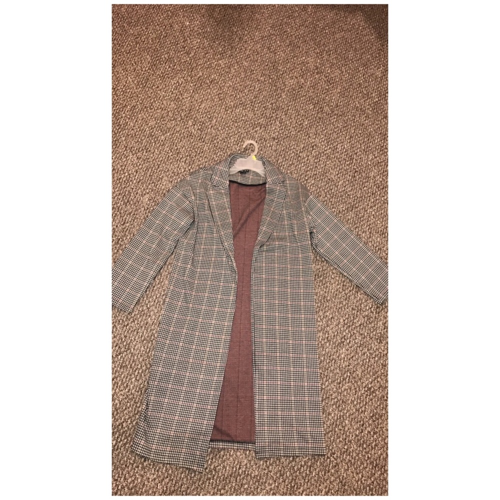 Size small timing long coat